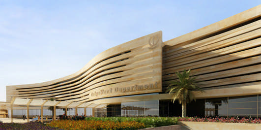 Zayed Military Hospital Building design by LEO A DALY Architects