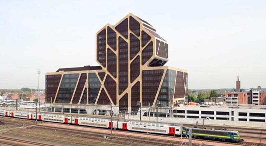 Belgium Court of Justice in Hasselt Buildings of 2013