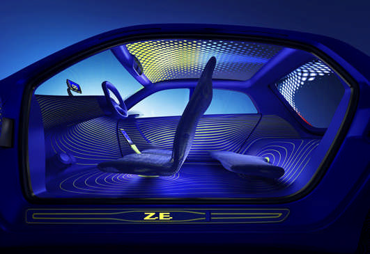 Renault electric concept car Twin Z by designer Ross Lovegrove