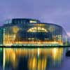 The European Parliament Strasbourg building