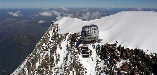 French Alps Building