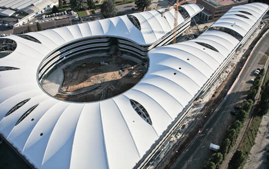 University Building Roof in Turin