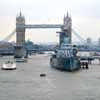 Historic River Thames Bridge London