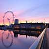 London Eye Sunset