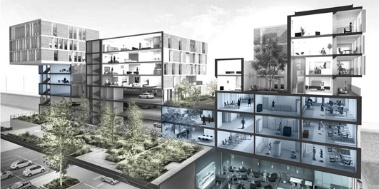 Ilot K block Lyon Confluence - Architecture News November 2013