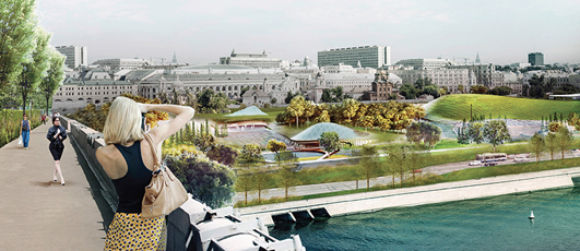 Zaryadye Park Moscow Competition Design