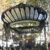 Paris Metro canopy