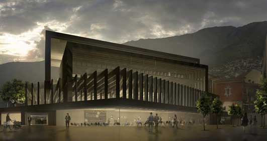 Locarno Film Festival Cinema Hall Building - Swiss Architecture