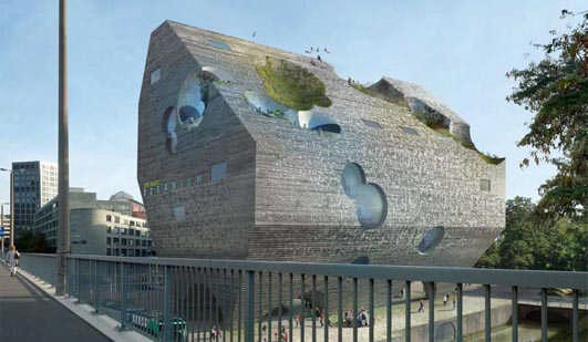 Basel Aquarium Building - Swiss Architecture